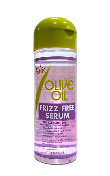 Olive Oil Frizz Free Serum for All Hair Type 6FL OZ e 177ml